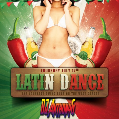 Latin Dance Thursday at Club Joi Salsa, Merengue, Reggaeton, Cumbia, Cha-Cha-Cha, then Have Sex!