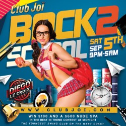 Back to Schoolgirl at Club Joi Learning Can be a Lot of Fun!