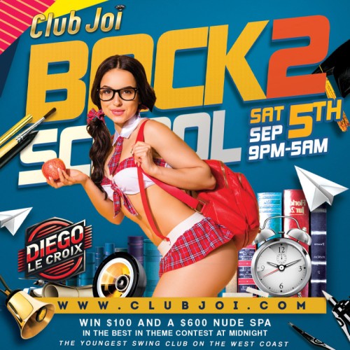 Back to Schoolgirl at Club Joi Learning Can be a Lot of Fun!