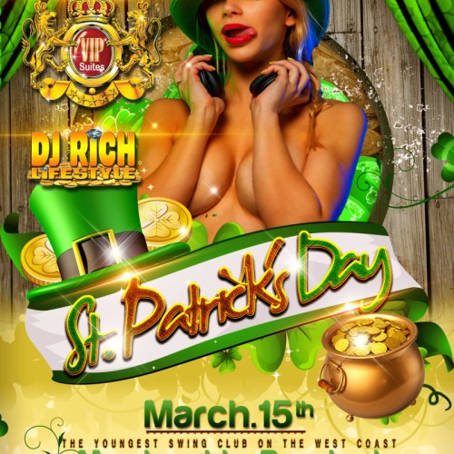 St. Patrick's Friday at Club Joi 4 Leaf Clover for the Lucky One!