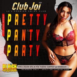 Pretty Panties Friday at Club Joi It's All About How Pretty Your Panties Are!