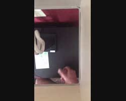 Hubby getting off