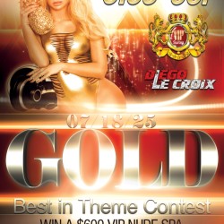 Gold Friday at Club Joi Get Gorgeous in Gold and WIN!