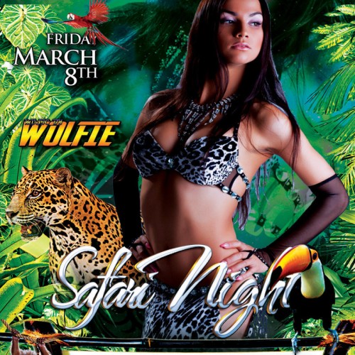 Safari Friday at Club Joi Wear Animal Print and WIN a Nude Spa!