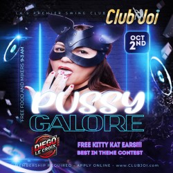 Pussy Galore Friday at Club Joi FREE Kitty Kat Ears for All the Ladies!