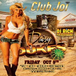 Daisy Dukes Friday at Club Joi If they Cover Your Cheeks They're Too Long!