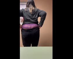 Slow motion ass