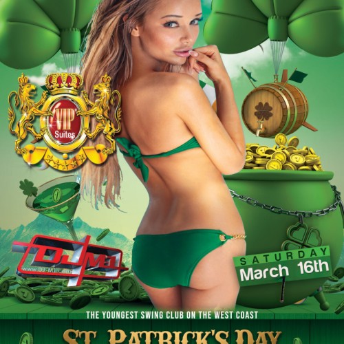 St. Patrick's Day at Club Joi Come for the Clovers. Stay for the Sex.