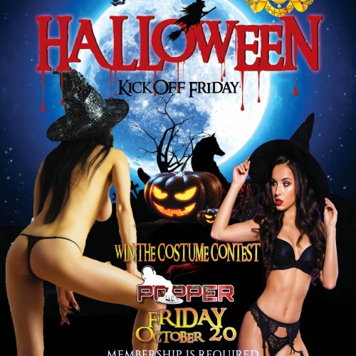 Halloween Kickoff Friday at Club Joi Goblins, Ghouls, and Ghosts Get Naked!