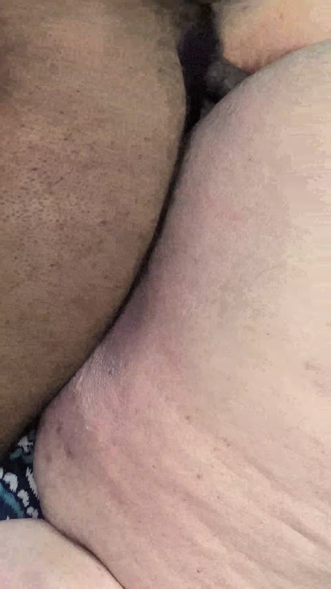 Hubby getting fucked good by BBC