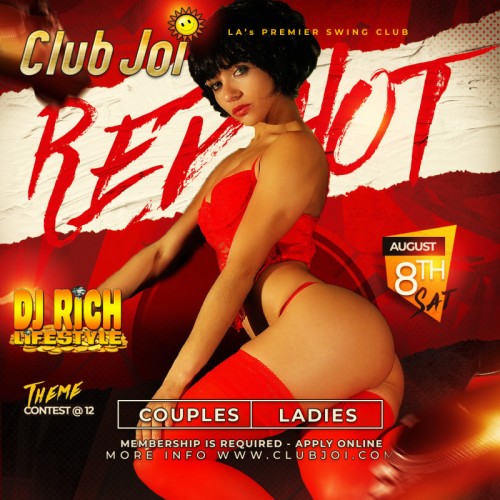 Red Hot at Club Joi You Look So Hot in Red!