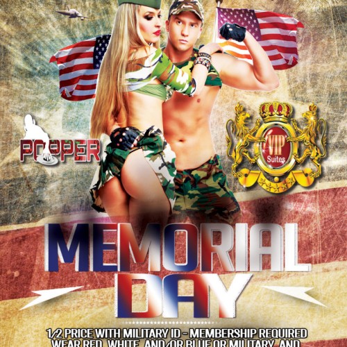 Memorial Saturday at Club Joi WIN $100 and a Nude Spa @ Midnight!