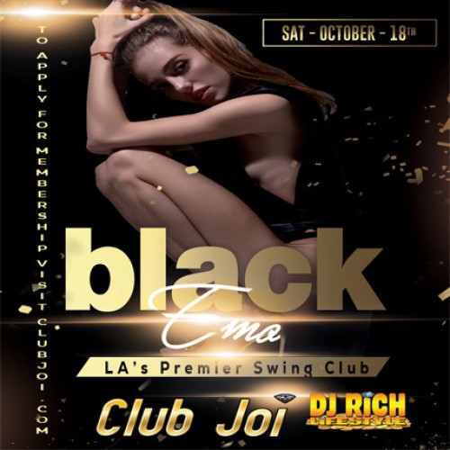 Emo in Black at Club Joi Wear Something Black and Tiny!