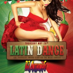Latin Dance Thursday at Club Joi Salsa, Merengue, Reggaeton, Cumbia, Cha-Cha-Cha, then Have Sex!