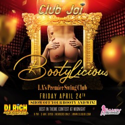 Bootylicious Friday at Club Joi WIN a Nude Spa in the Bootylicious Contest!