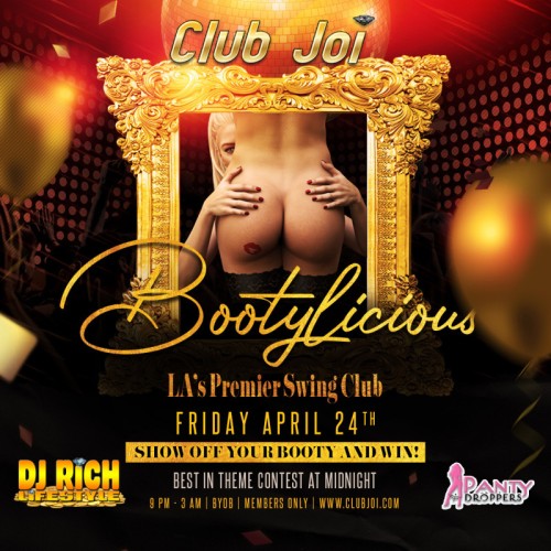 Bootylicious Friday at Club Joi WIN a Nude Spa in the Bootylicious Contest!