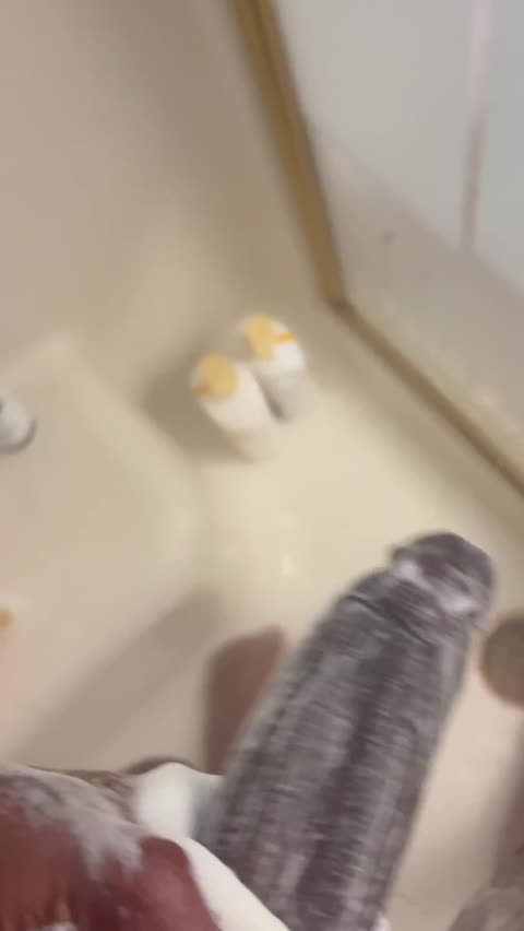 JUST A BBC IN THE SHOWER