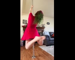 Red dress