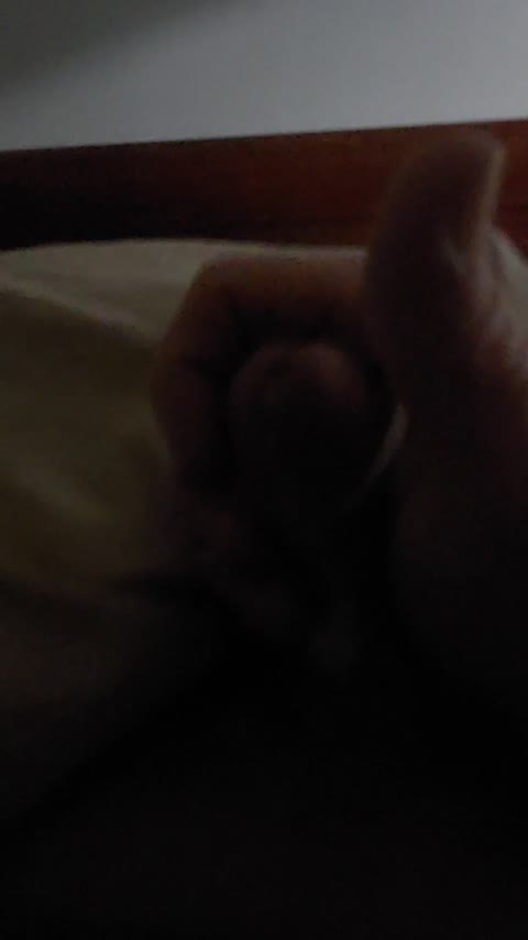 Had to rub a quick one out