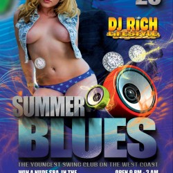 Summertime Blue at Club Joi Whatever you want to do, you can do in Blue!