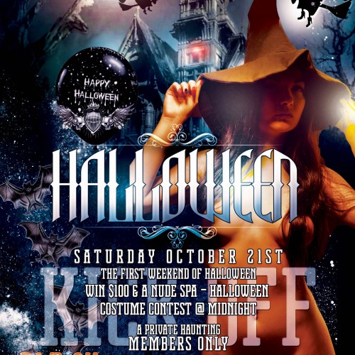 Halloween Kickoff at Club Joi Where Vampires say, "Bite ME!"